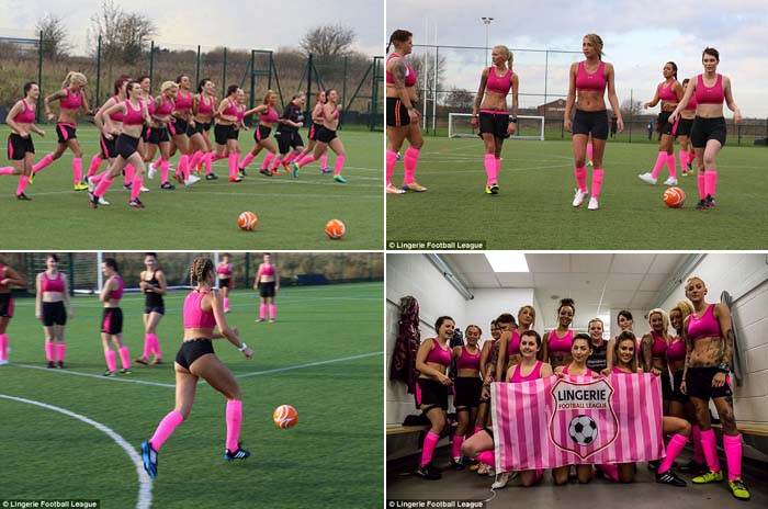 Liga Sepak Bola Lingerie Inggris Dikritik Tampil Seksi Cari Perhatian